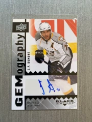 2009-10 Upper Deck Black Diamond GEMography Auto #GDU J.P. Dumont